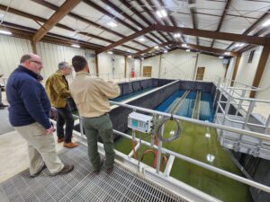 Federal officials tour newly online Richard Mine AMD treatment plant